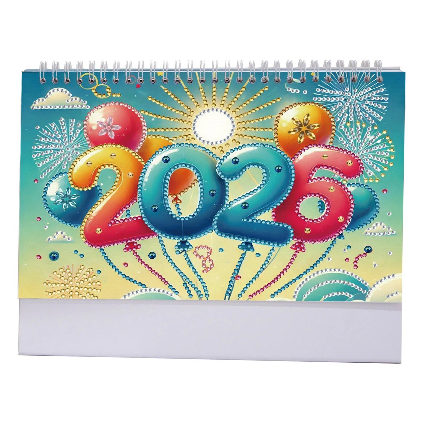 2026 Calendar Diamond Painting, Calendar Set With Irregular Shaped Diamonds Diamond Painting Kit DIY Diamond Art Desk Calendar