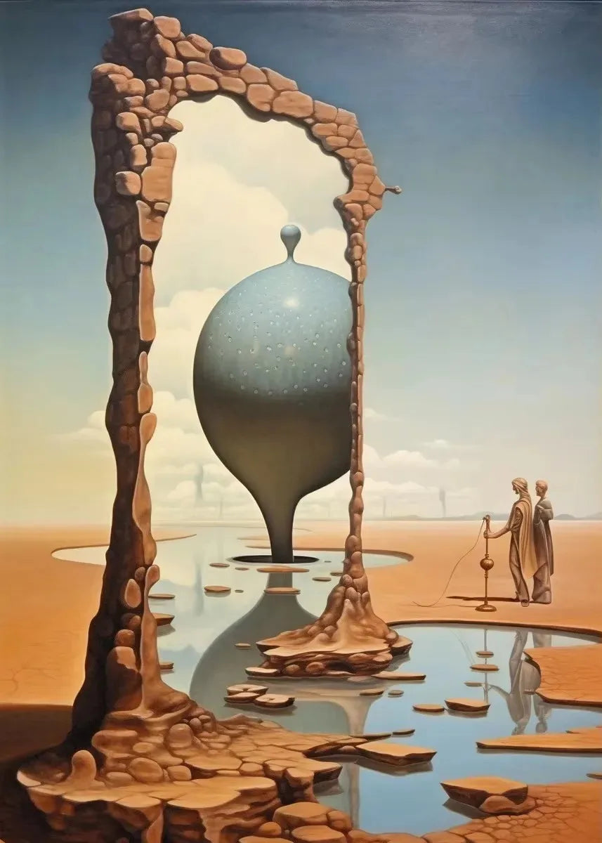 Surrealism Wall Art Salvador Dali Painting Print Famous Artwork Poster Diamond Painting Full Square / Round Drill