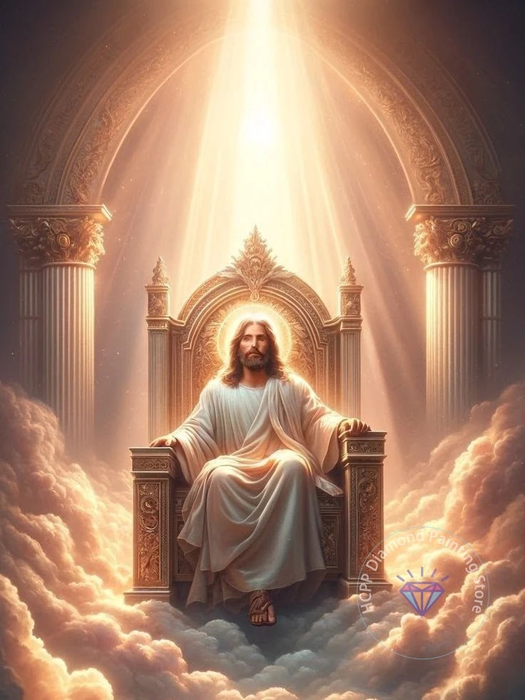 Jesus Christ Cross Diamond Painting Kit 5D DIY Round Drill