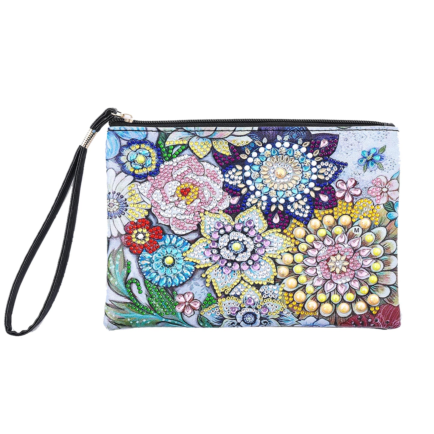 1pc DIY Purses Diamond Painting Mandala Kits for Adults One Sided Drill PU Leather Handbags Cactus Diamond Art Purses for Women