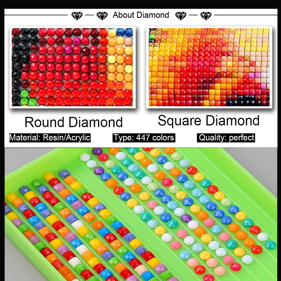 Blind Box Diamond Painted Mystery Box Rhinestone Picture 5D DIY Diamond Embroidery Sales Mosaic