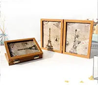 5Pcs Wooden Photo Frames For Picture Wall 10X15 15X20 20X25 A4 Pictures Frame Stand For Pictures