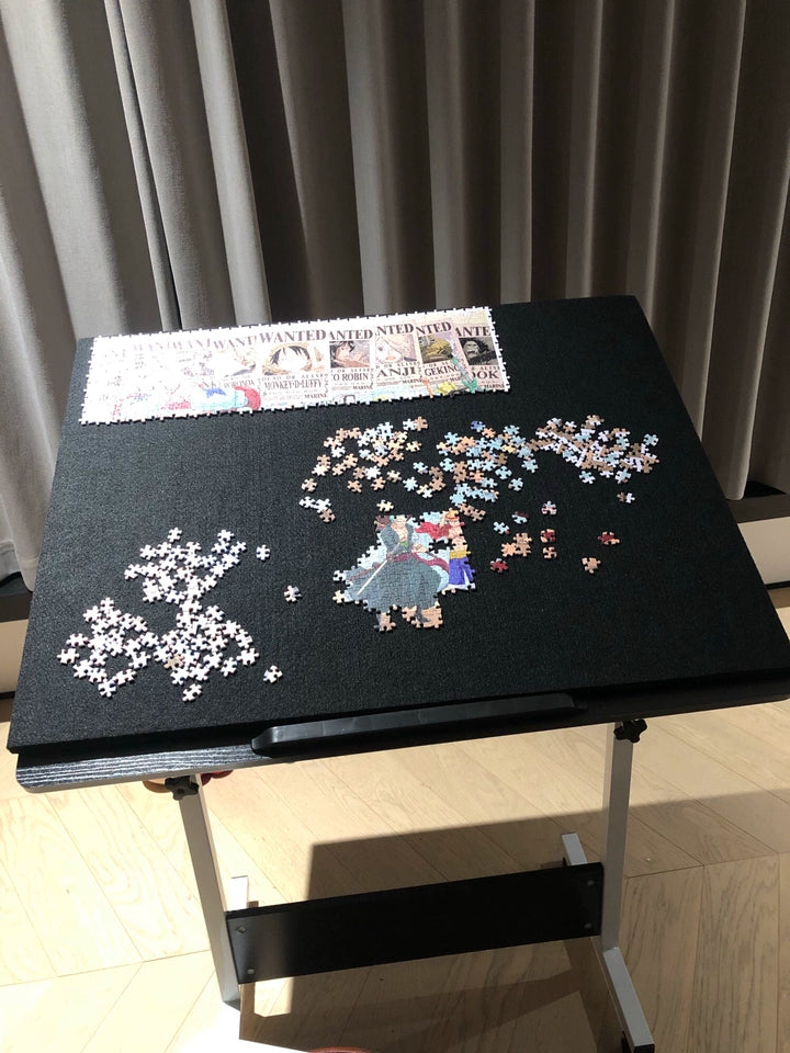 Foldable Lifting Puzzle Table Painting Special Work Table Bed Side Mobile Laptop Table Furniture Home Student Writing Desk
