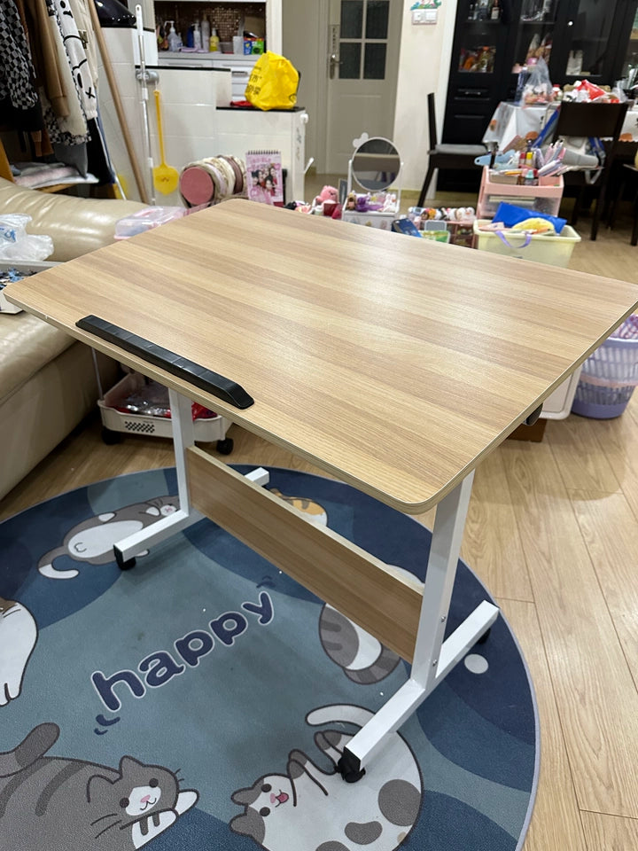Foldable Lifting Puzzle Table Painting Special Work Table Bed Side Mobile Laptop Table Furniture Home Student Writing Desk