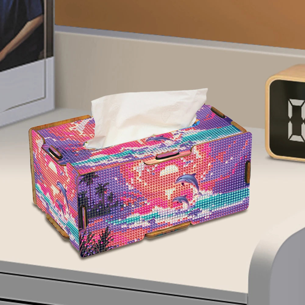 Tissue Box Kits Diamond Art Tissue Box DIY