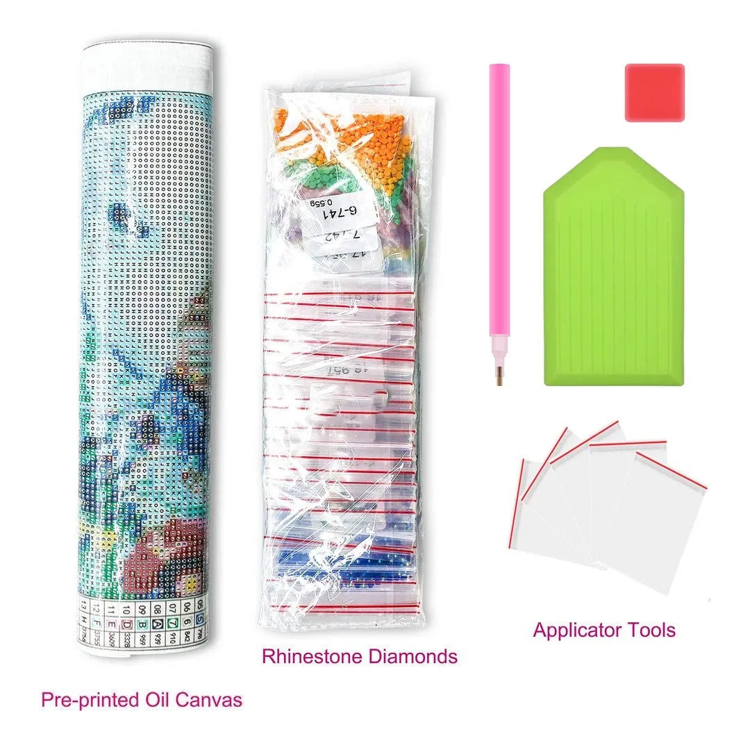 Inspirational/Motivational/Quote/Phrases Diamond Painting Kits Full Drill DIY Square/Round Drills