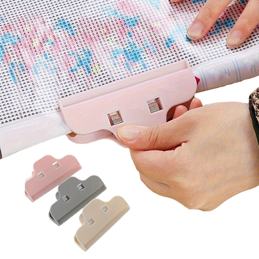 3Pcs Diamond Painting Clips, Cross Stitch Clip, Tool Diamond Art Holder Clip for Art Crafts