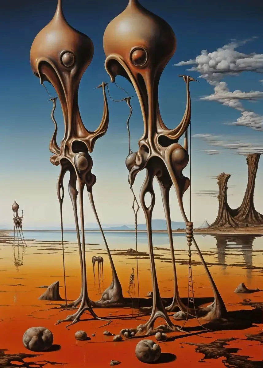 Surrealism Wall Art Salvador Dali Painting Print Famous Artwork Poster Diamond Painting Full Square / Round Drill