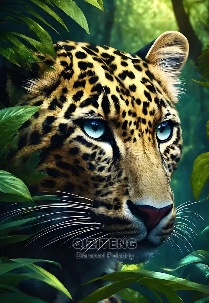 5D DIY Diamond Painting Tiger / Cheetah Full Square / Round Drill