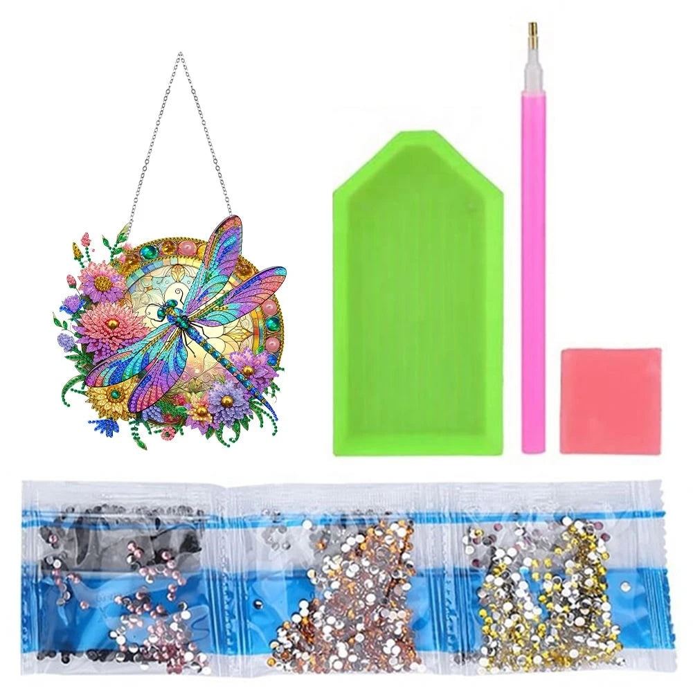 1pc/Set DIY Butterfly Diamond Painting Door Hanging Diamond Art Special Schapes