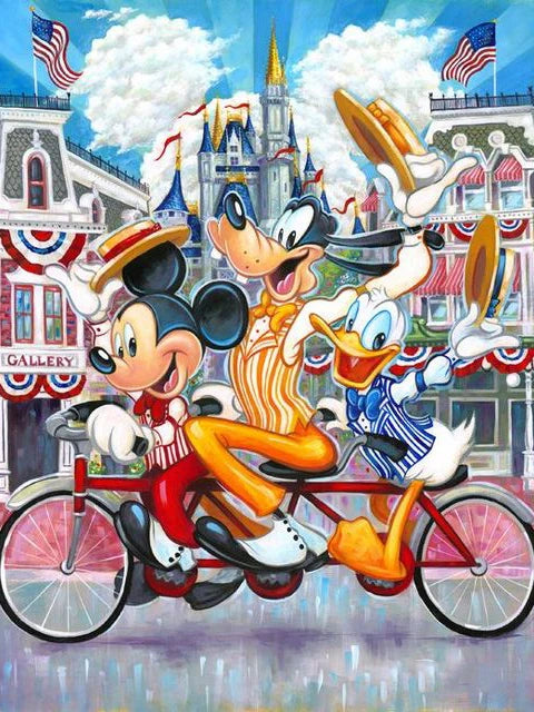 DIY Diamond Painting Mickey Mouse, Donald Duck, Snow White, & Others Collection