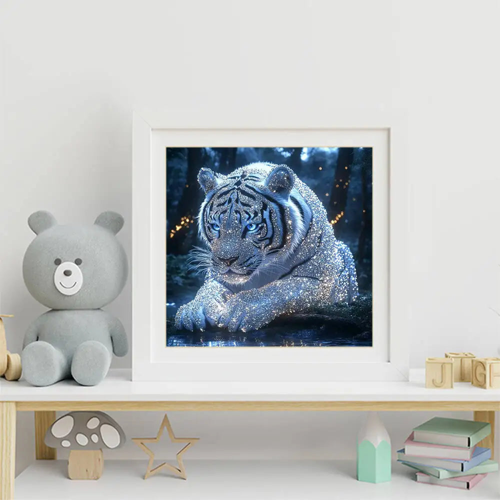 Evershine Diamond Tiger Painting DIY Full Square / Round Drill