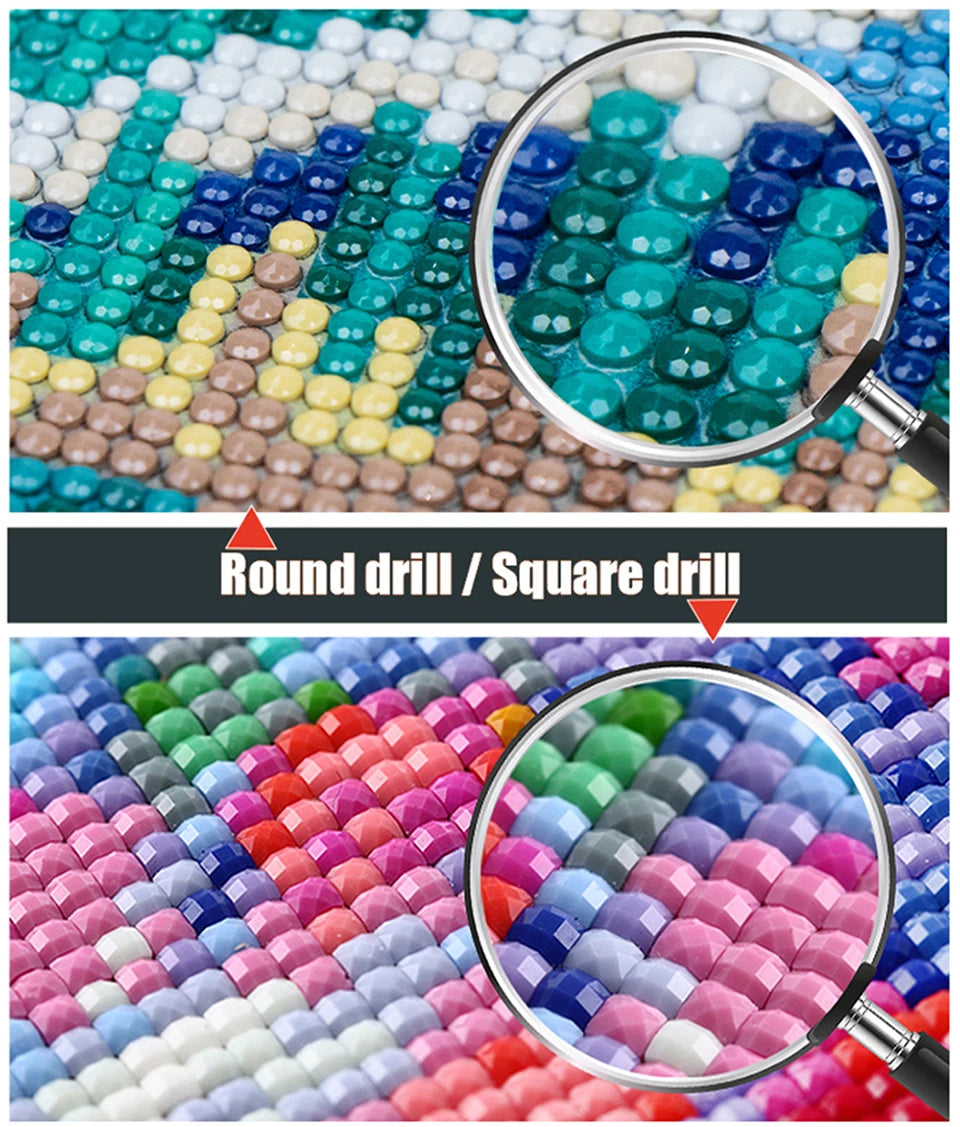 Guitar Full Round Diamond 5D DIY Painting