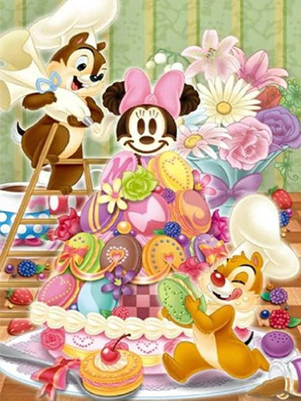 DIY Diamond Painting Mickey Mouse, Donald Duck, Snow White, & Others Collection