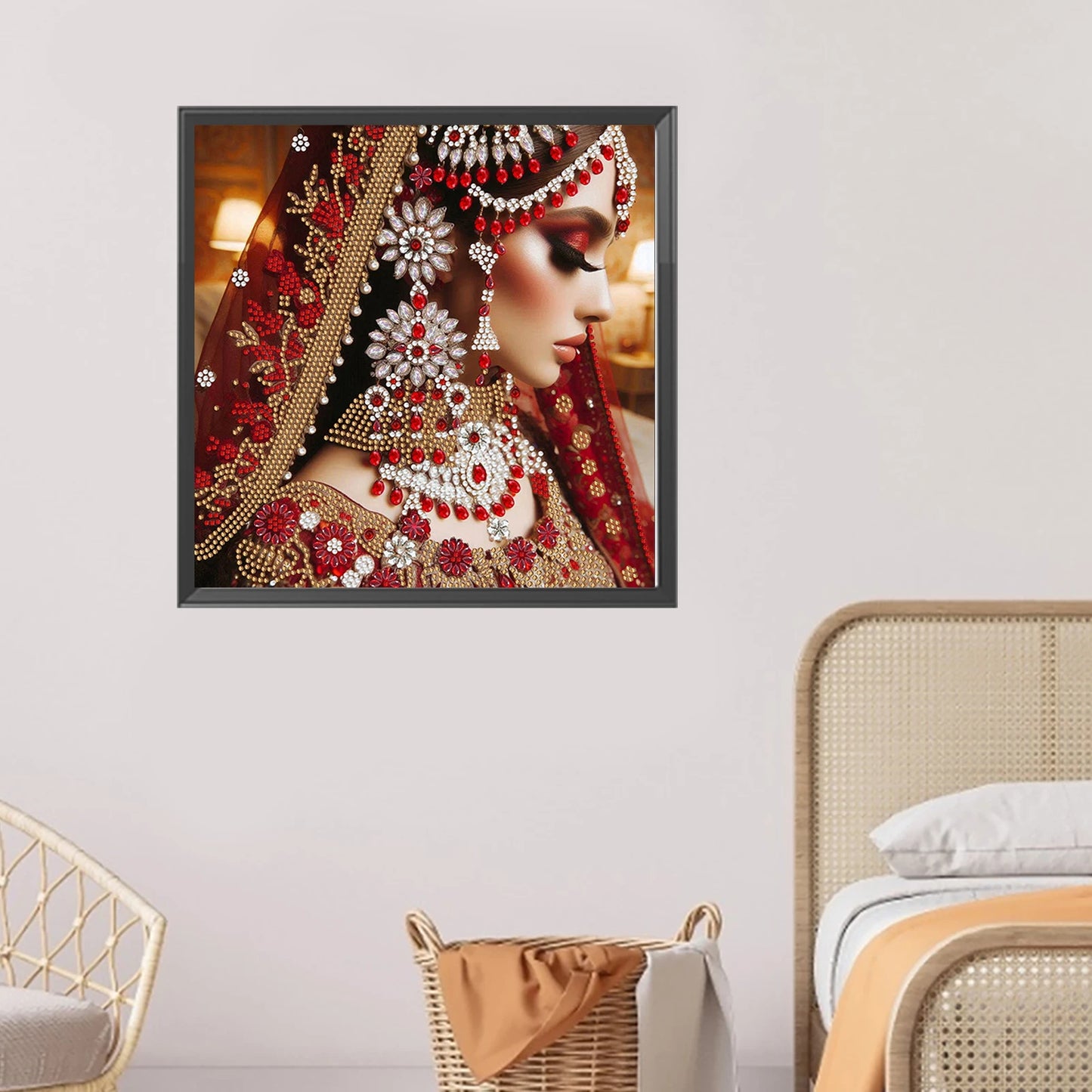Beauty Diamond Art DIY Gem Art Diamond Painting Kits Crystal Rhinestones Diamond Painting 30x30cm