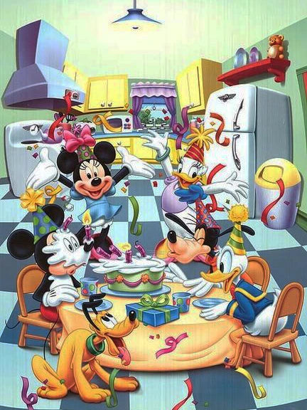 DIY Diamond Painting Mickey Mouse, Donald Duck, Snow White, & Others Collection