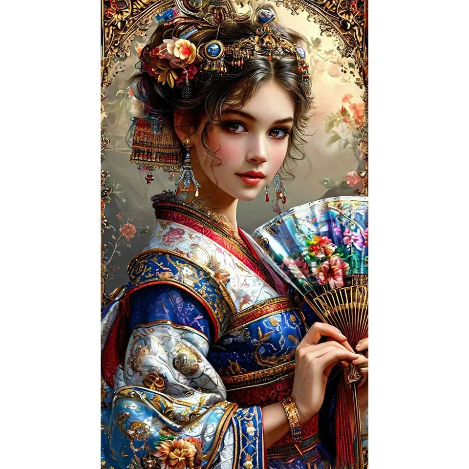 DIY Diamond Painting Beauty And The Beast Diamond Mosaic 5D Square & Round Rhinestone