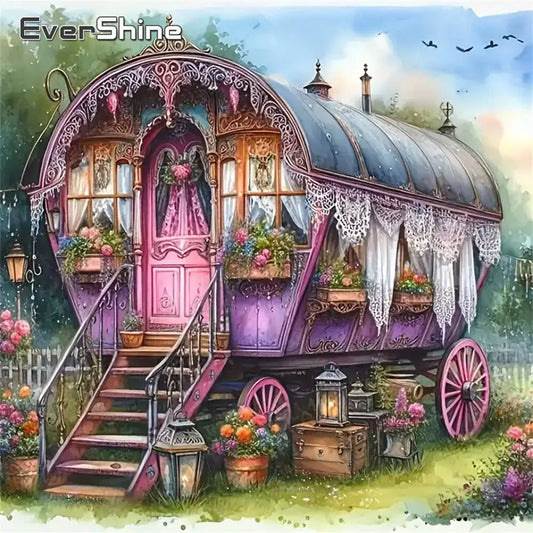Evershine Motorhome Landscape DIY Full Square/Round Drill