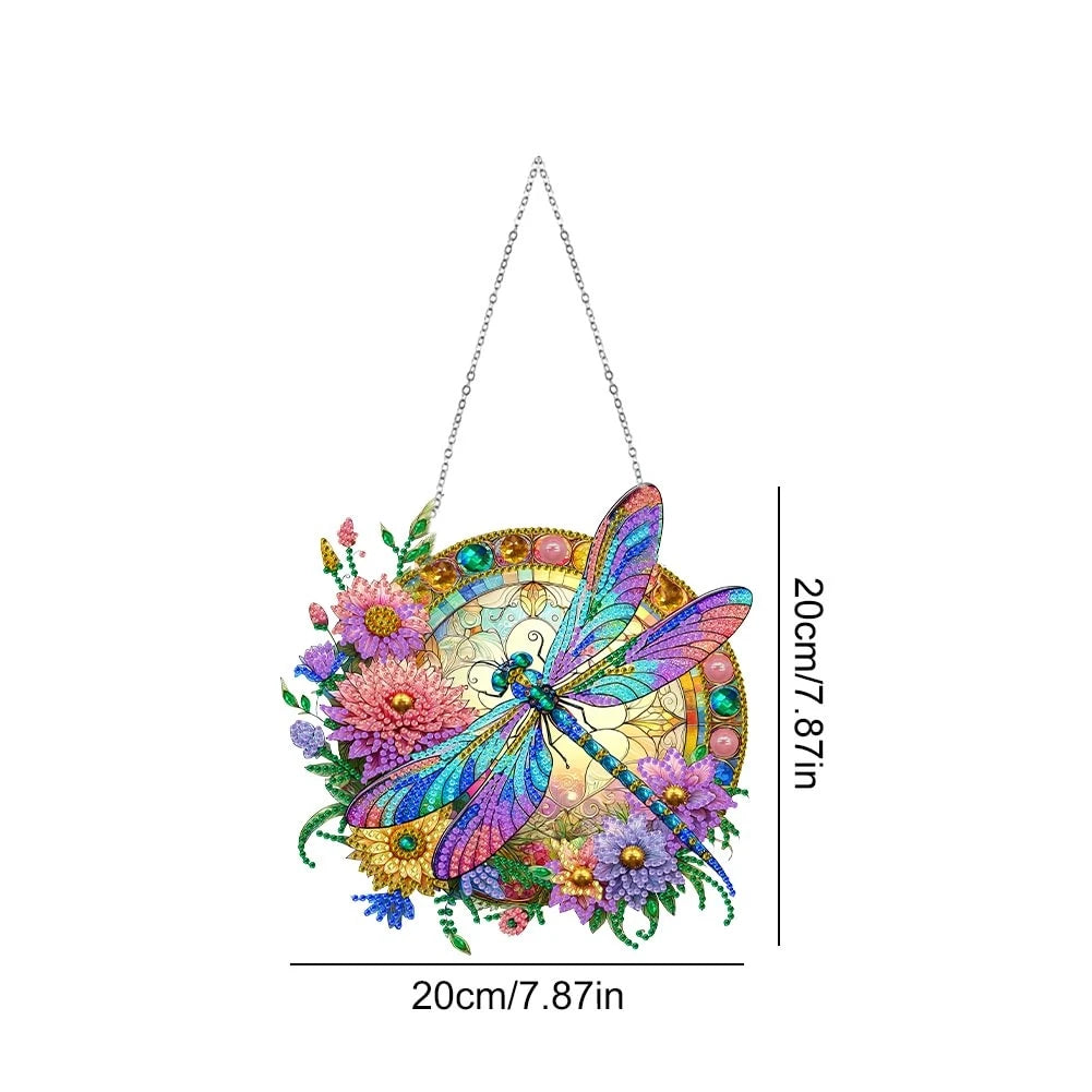 1pc/Set DIY Butterfly Diamond Painting Door Hanging Diamond Art Special Schapes