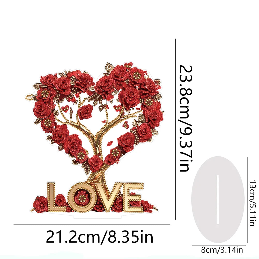 Animal Special Shape Diamond Painting Tabletop Ornaments Kit Diamond Painting Desktop Ornaments Kit Bedroom Table Decoration