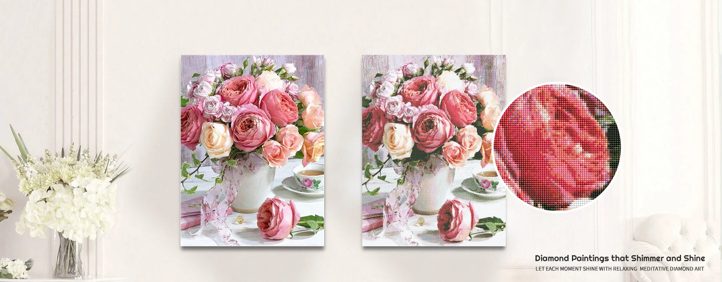 5D DIY Diamond Painting Gold Ship Full Round / Square Diamond