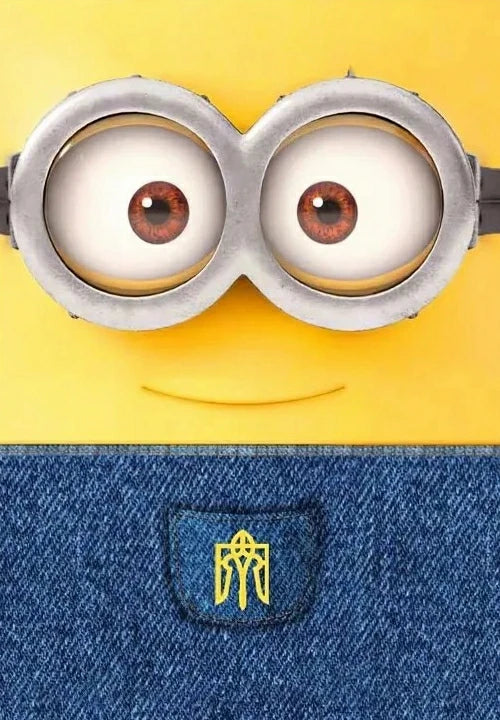Cute Minions Cartoon DIY Diamond Painting Round Drill