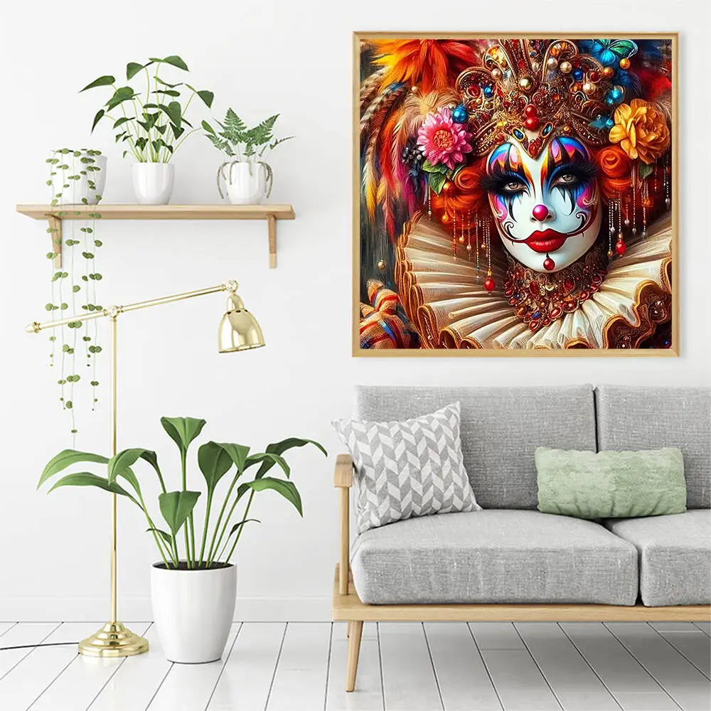 Momoart DIY Diamond Mosaic Joker Portrait Full Square / Round Drill