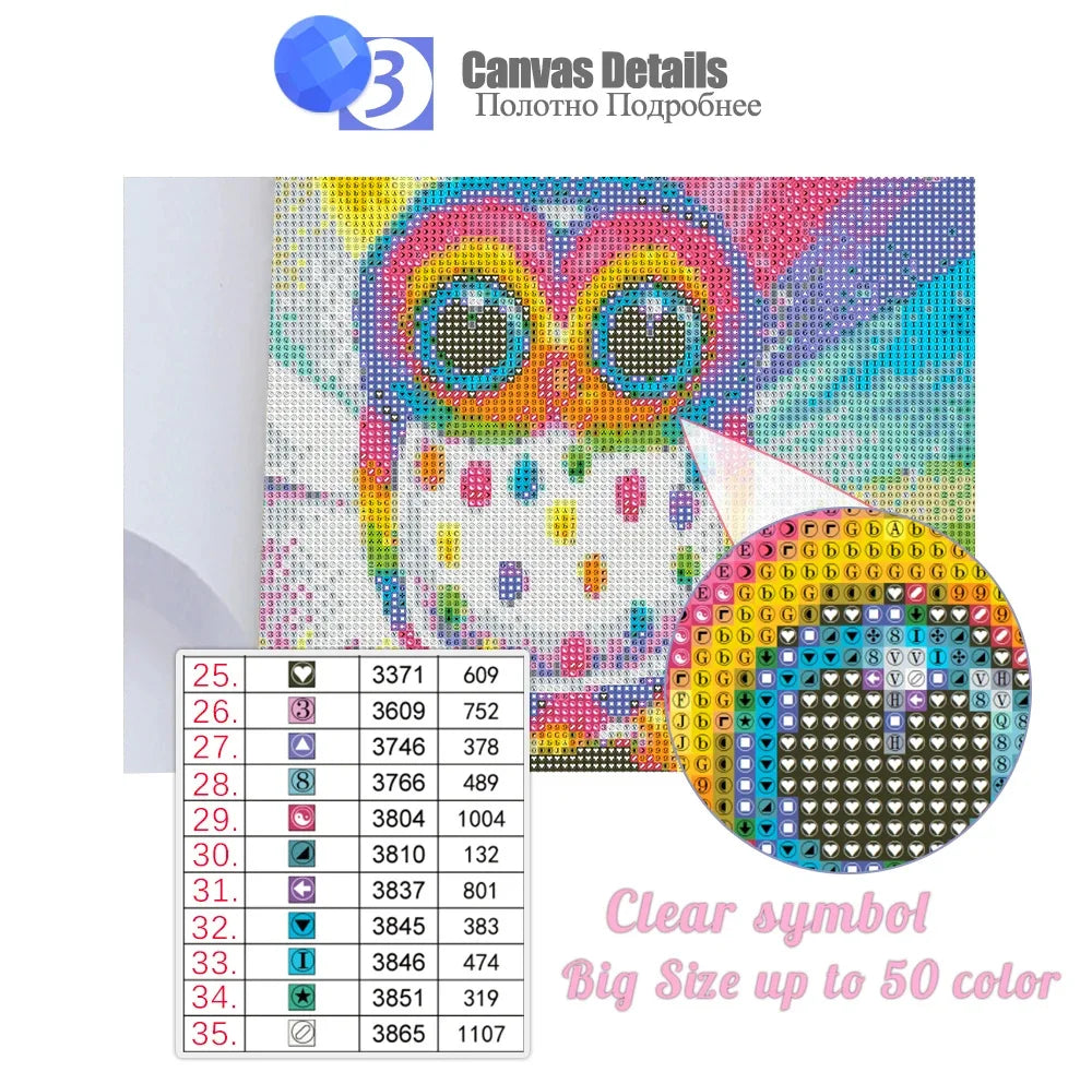 Sunset Landscape Seaside Beach Full Round Drill Rhinestones