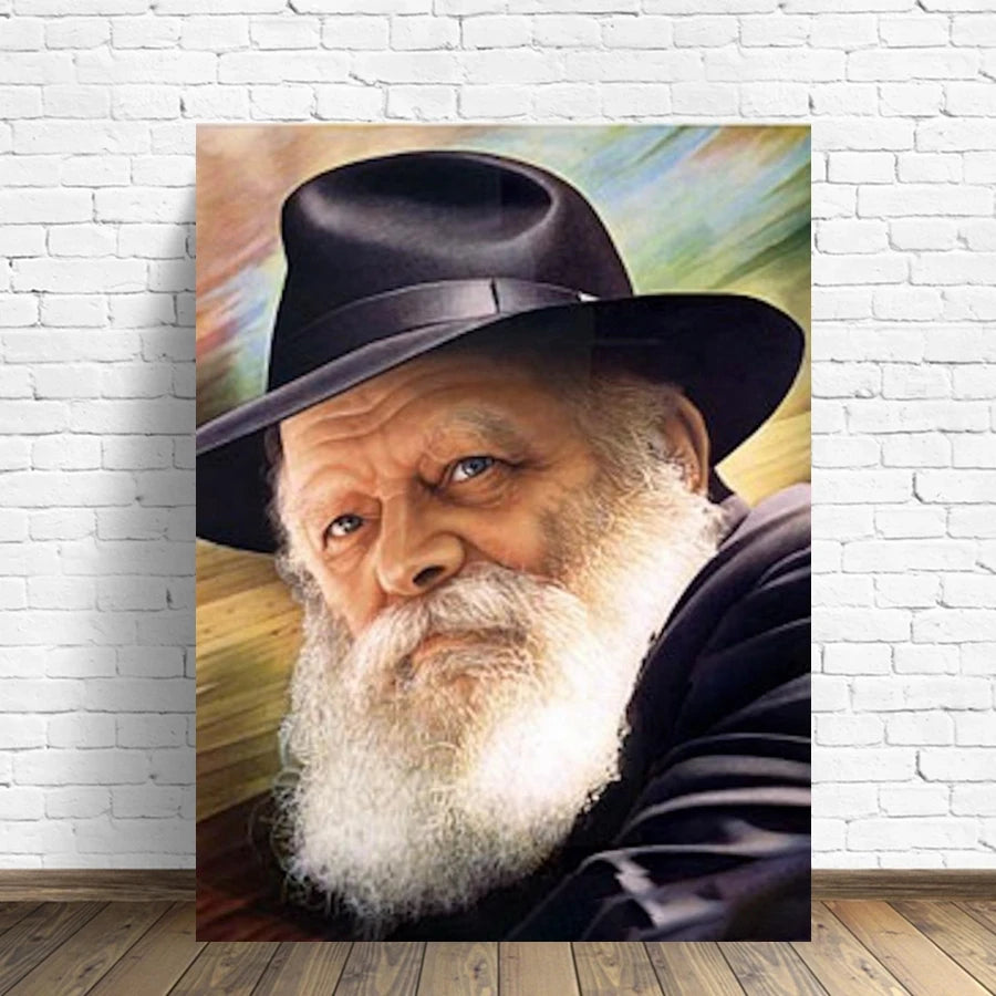 Jewish Rabbi Lubavitch, Full Round DIY Diamond Painting Kits