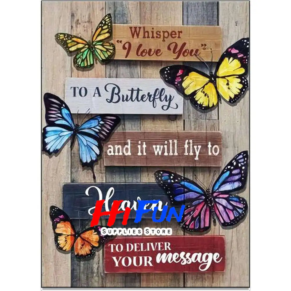 Inspirational/Motivational/Quote/Phrases Diamond Painting Kits Full Drill DIY Square/Round Drills