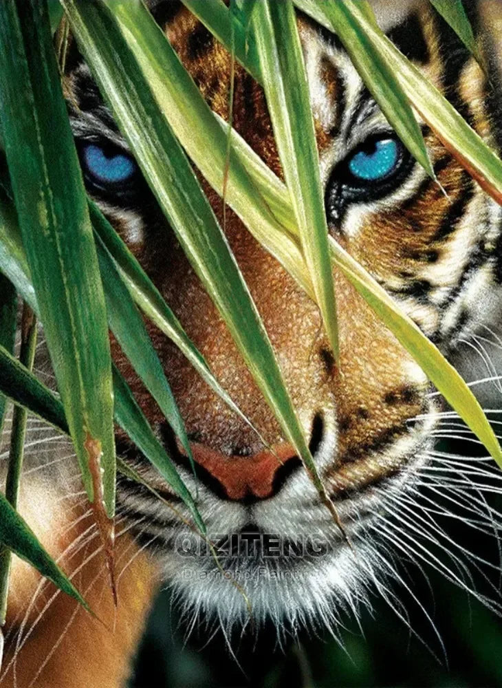 5D DIY Diamond Painting Tiger / Cheetah Full Square / Round Drill