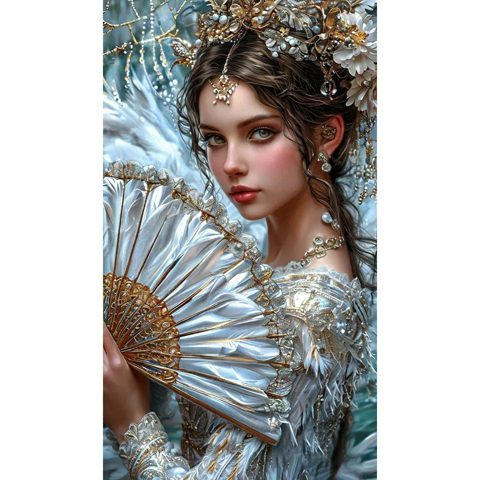 DIY Diamond Painting Beauty And The Beast Diamond Mosaic 5D Square & Round Rhinestone