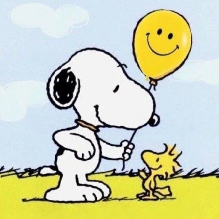 Cartoon Comics Snoopy Diamond Painting DIY Full Round Drill