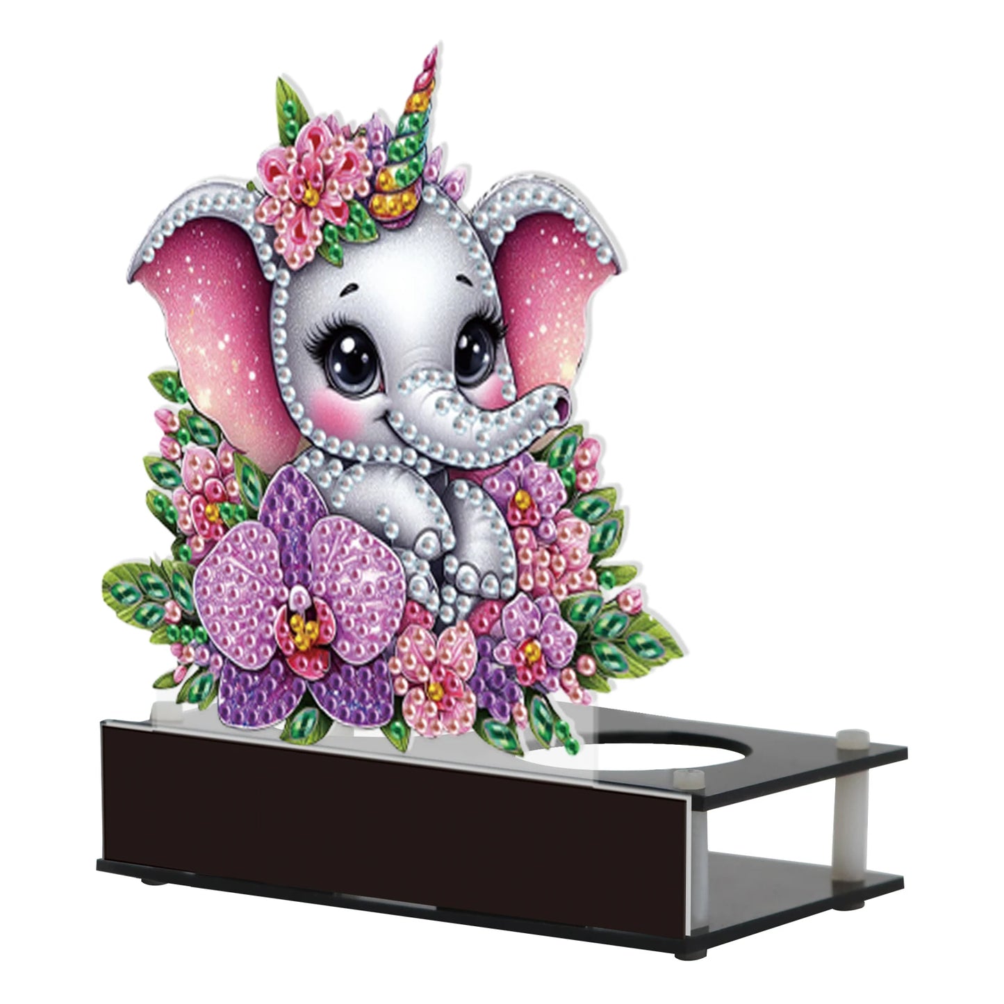 Diamond Painting Candle Holder Ornaments Desktop Tea Light Candle Holder