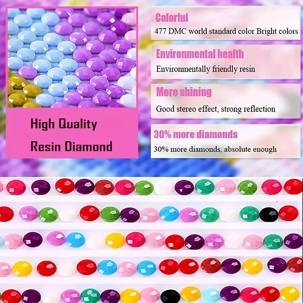 DIY Diamond Painting Kit Lighthouse Window Sea View Full Round Drill