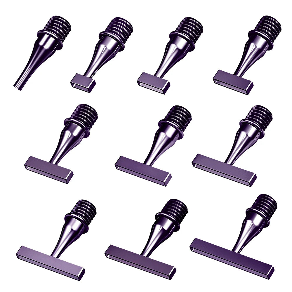 HOMFUN Diamond Painting Pen, Multifunctional Metal Screw Thread Tips Accessories