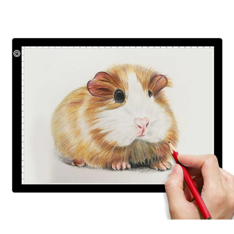 A4/A3 Drawing Tablet Wacom Digital Graphic Tablet LED Diamond Painting Light Pad Board, Portable Board