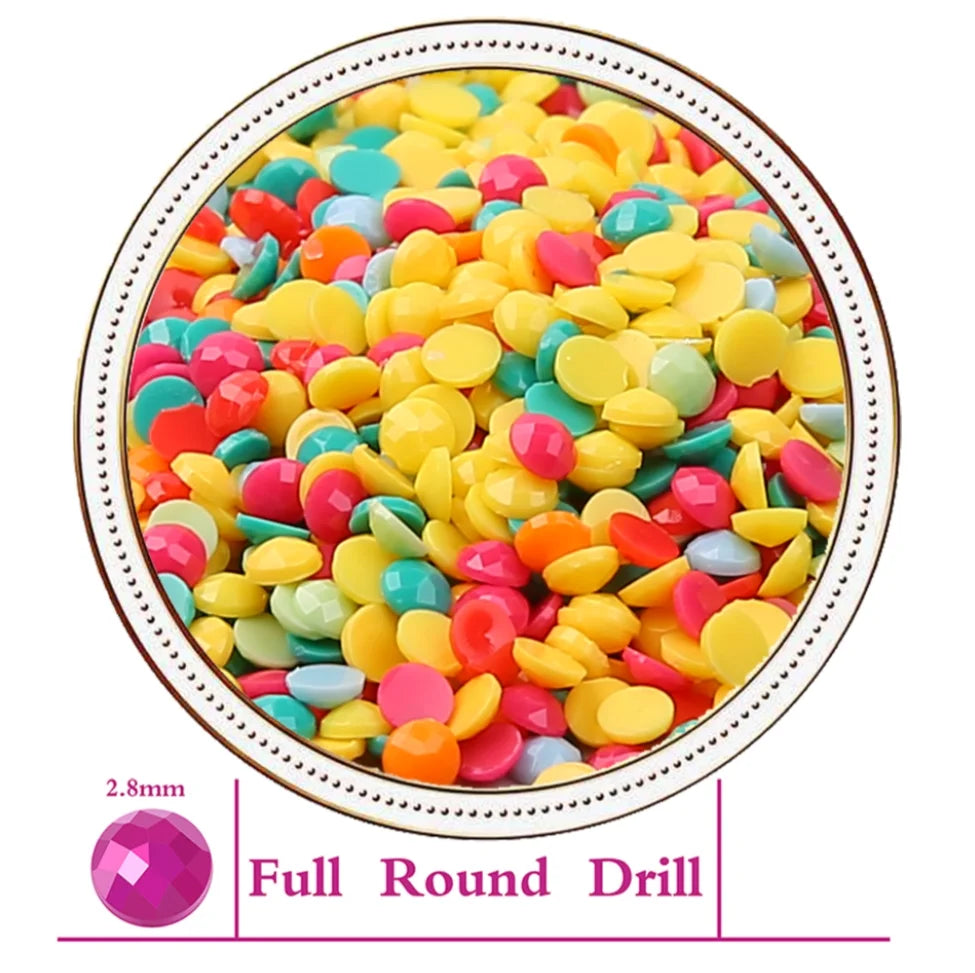 DIY Diamond Painting Beauty Girl Diamond Art Painting Full Square / Round Flower 5D
