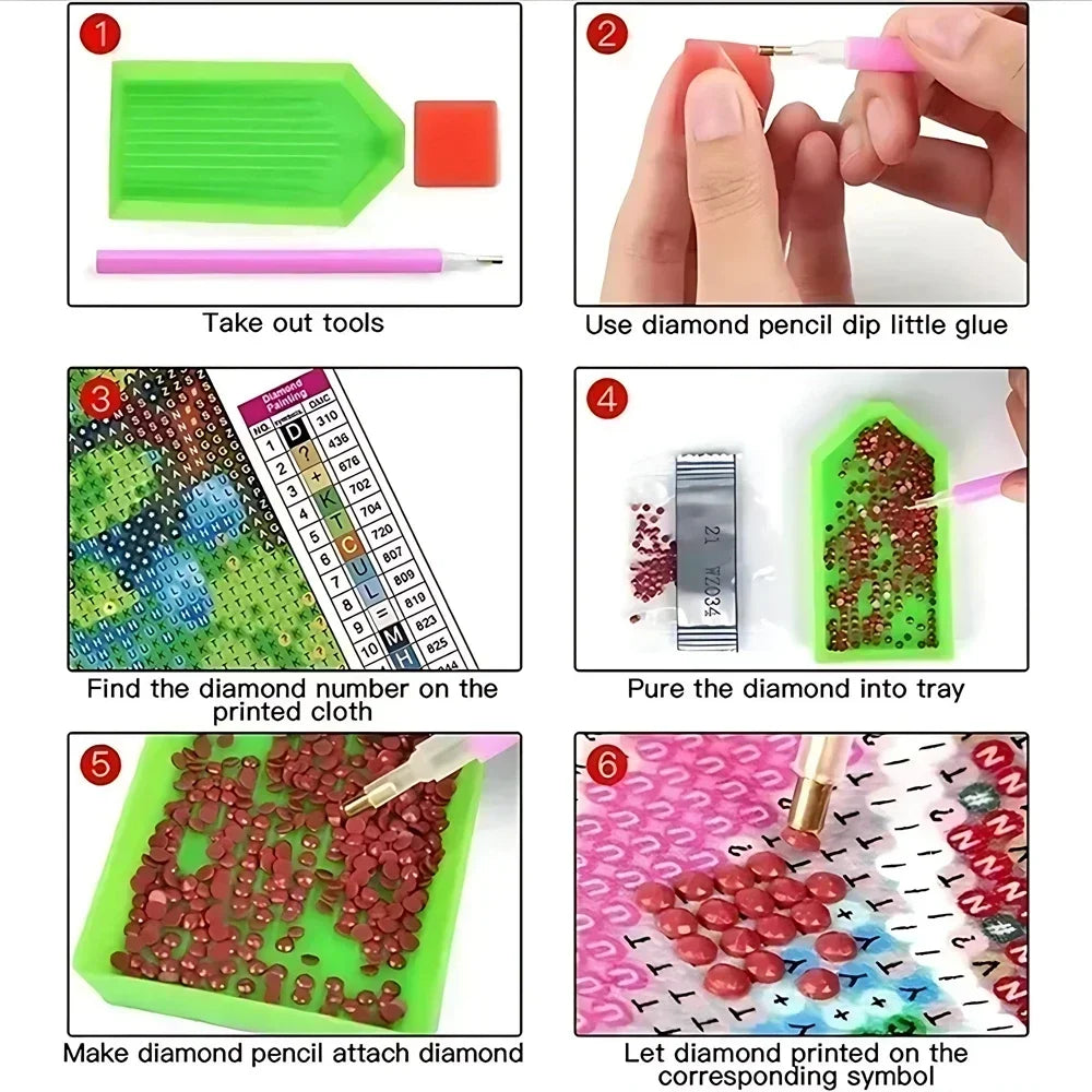 Cartoon Comics Snoopy Diamond Painting DIY Full Round Drill