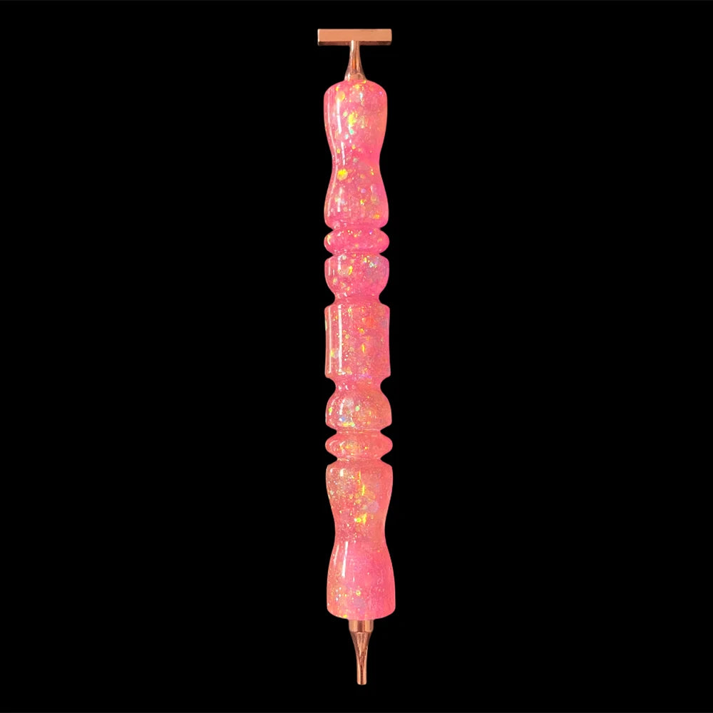HOMFUN Diamond Painting Pen, Multifunctional Metal Screw Thread Tips Accessories