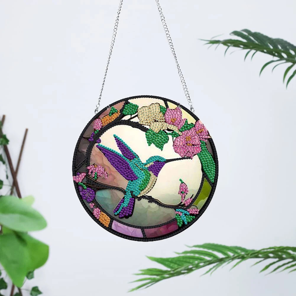 1pc/Set DIY Butterfly Diamond Painting Door Hanging Diamond Art Special Schapes