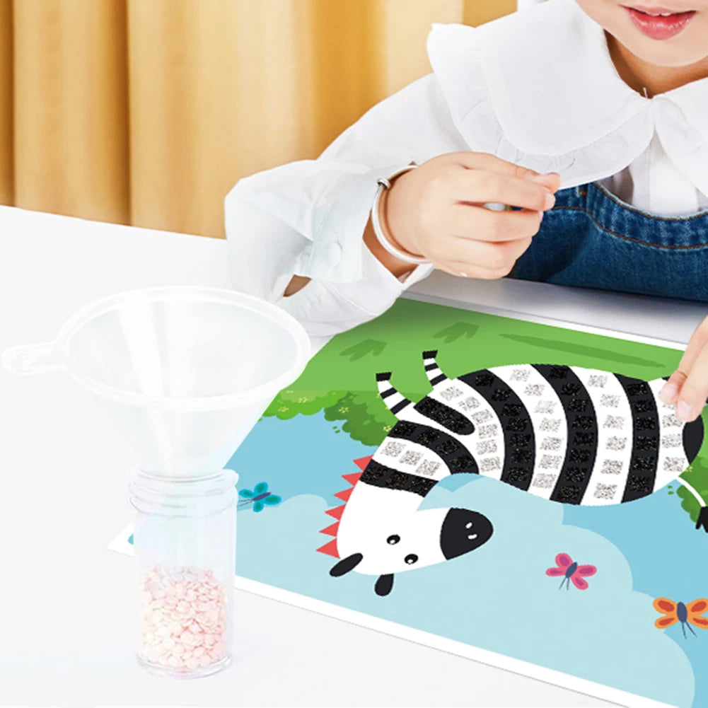 Diamond Painting Funnel Color Bead Container