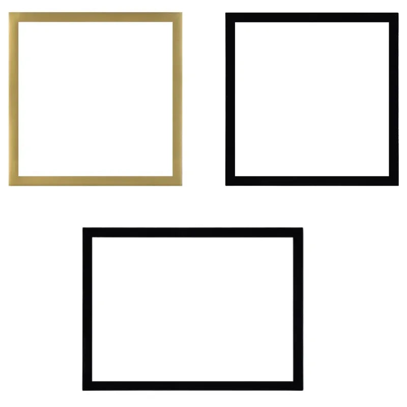 3pcs Magnetic Diamond Painting Frames Set 30x40/30x30cm 2 Sizes Self-Adhesive for Diamond Art Embroidery Photos Posters