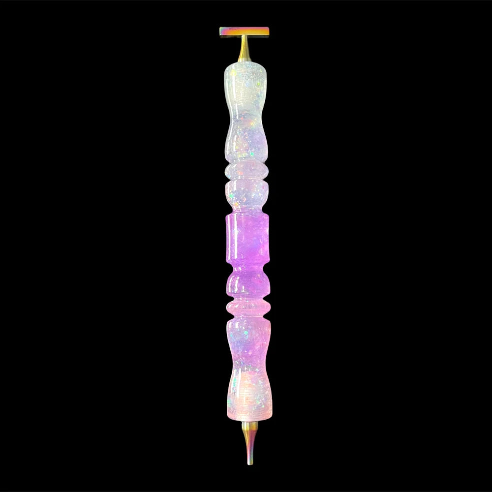 HOMFUN Diamond Painting Pen, Multifunctional Metal Screw Thread Tips Accessories