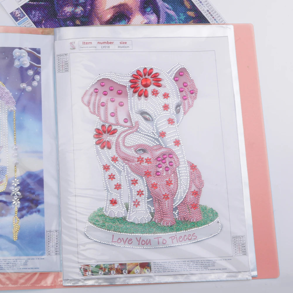Diamond Painting Storage Book Poster Collection Book