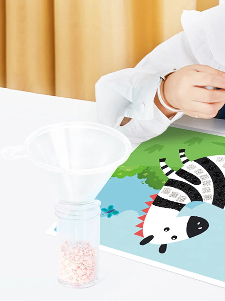Diamond Painting Funnel Color Bead Container