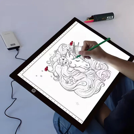 A4 Drawing tablet Digital Graphic Tablet LED Diamond Painting Light Pad Board Portable Board