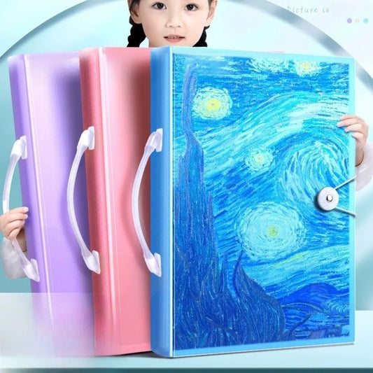 Transparent Diamond Painting Album Book Cover 30 Pages, 60 Pages Securely Stores And Displays Storage File Folder