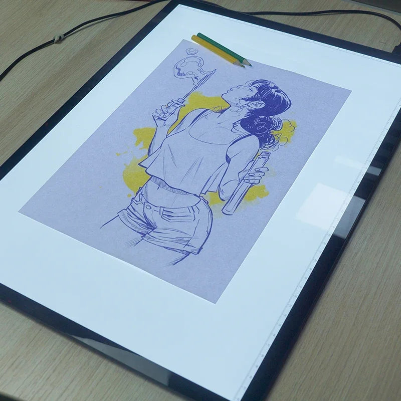 A4/A3 Drawing Tablet Wacom Digital Graphic Tablet LED Diamond Painting Light Pad Board, Portable Board