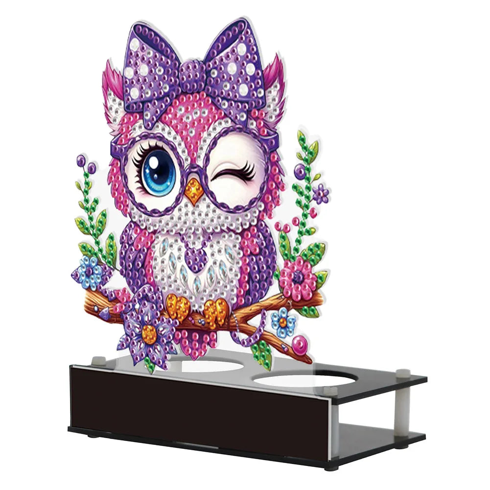Diamond Painting Candle Holder Ornaments Desktop Tea Light Candle Holder